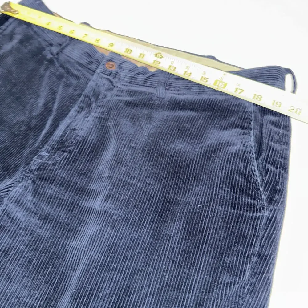 Polo Ralph Lauren Preston Corduroy Pants Men's 38x32 Brown/ Navy (Lot Of 2) EUC